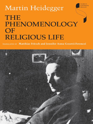 cover image of The Phenomenology of Religious Life